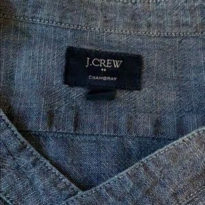 J. Crew Chambray Denim Shirt.